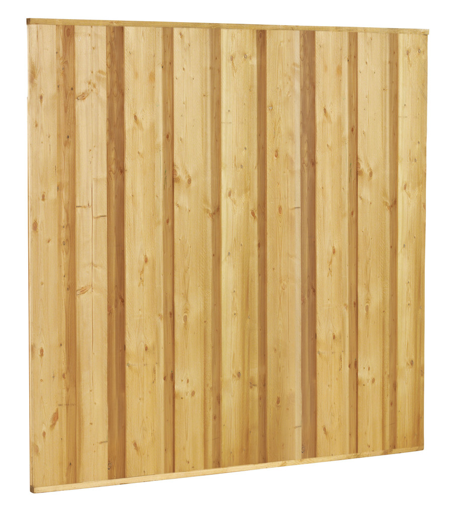 Houten schutting 17 planks plank tegen plank zichtdicht 17x145mm