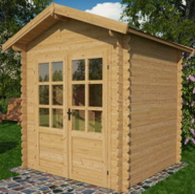 Houten tuinhuis of blokhut Leyland 260x200cm