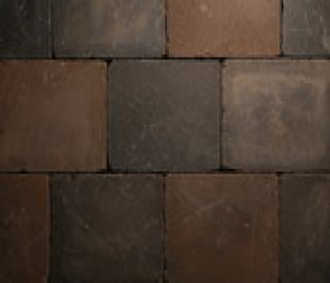 Abeystones 20x30cm trommelstenen sierbestrating darkbrown