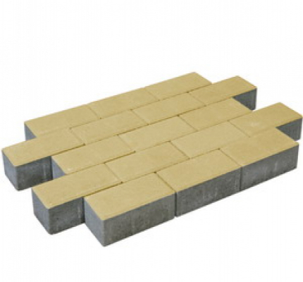 Betonklinker sierbestrating geel 21x10,5x8cm (m2)