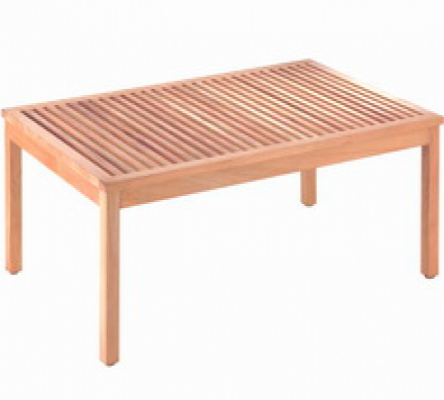 Gartentisch hartholz 130x80x40cm