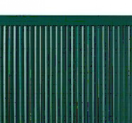 Profil clĂ´ture en canisse PVC vert 200cm