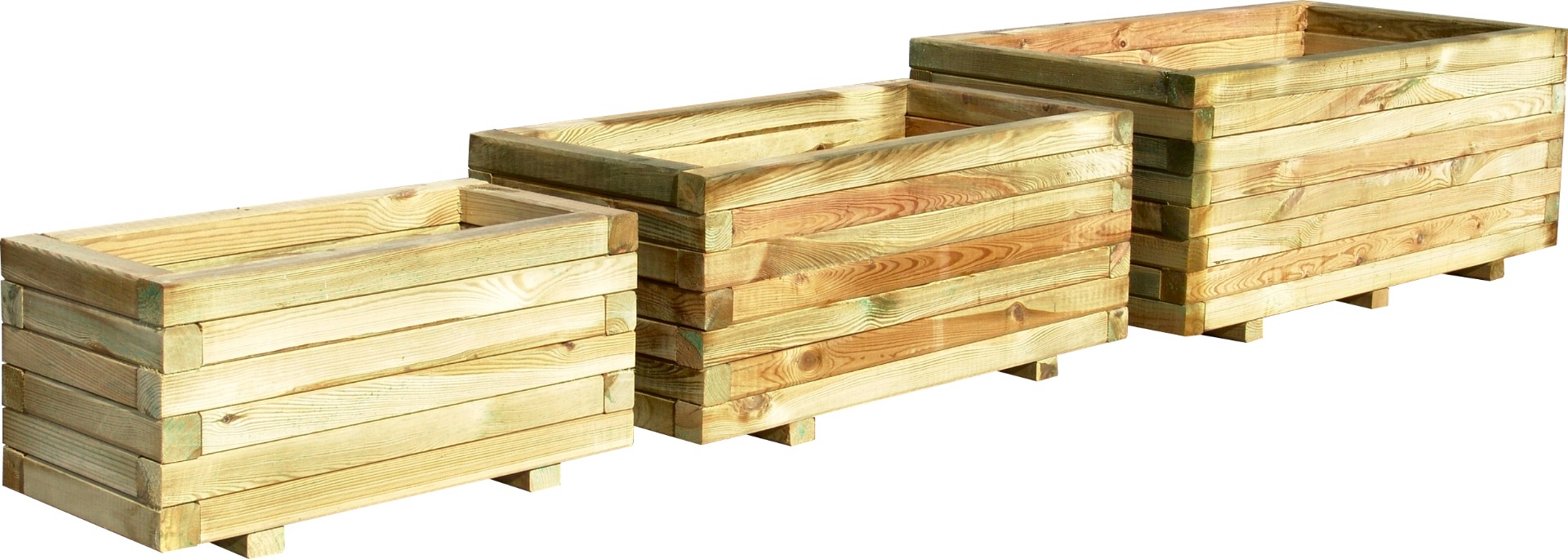 Blumenkasten Holz Rechteckig
