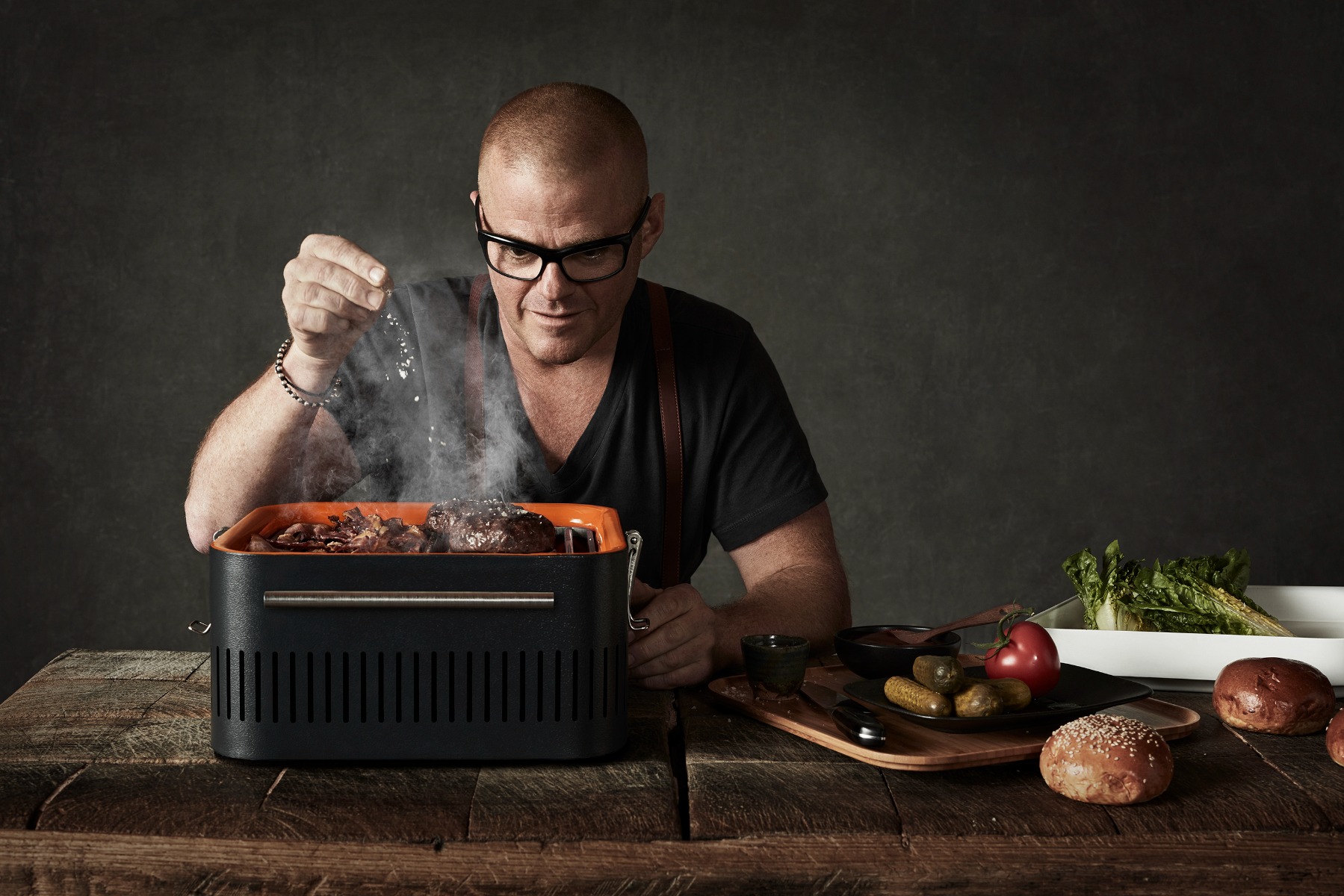 Barbecue draagbaar Cube