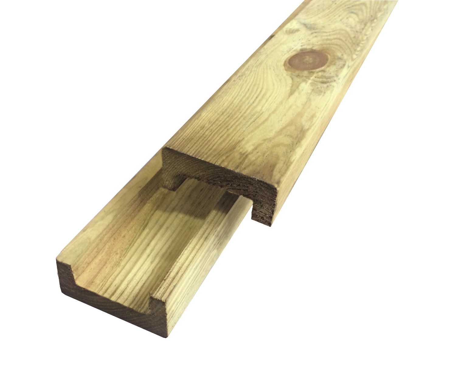 Abdecklatten Holzzaun Douglasie 180cm