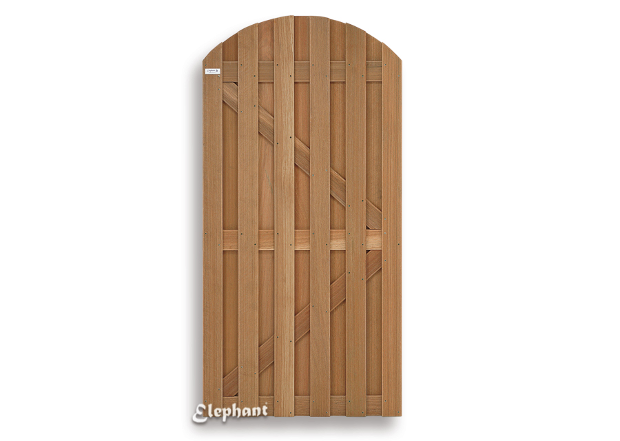 Tuinpoort hardhout toog 90x180cm