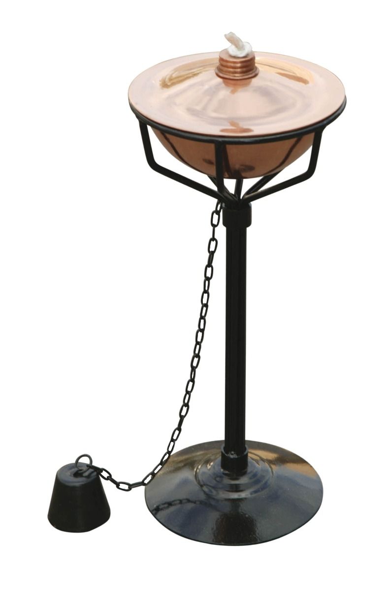 Tischfackel Gartenfackel kupfer, höchster Qualität niedrigem Preis