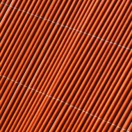 Wilgenmatten composiet tuinscherm bruin 2x3m