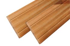 Fence board hardwood Bangkirai plank 245cm (16x145mm)