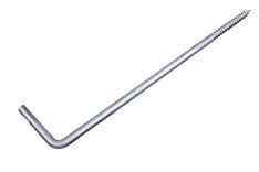 Window-frame anchor, galvanized 200x50x6mm