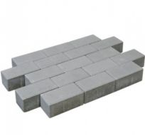 Pflastersteine beton grau 21x10,5x7cm (m2)