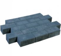 Brick pavers black 22x11x6cm (m2)