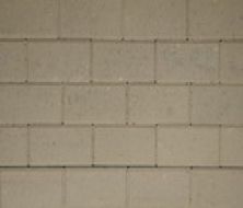 Halve betonklinkers grijs 11x11cm sierbestrating