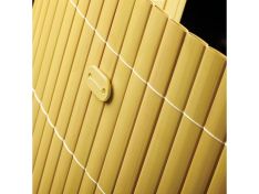 Cañizo PVC doble cara bambu 1x5m