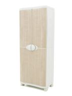 Armoire de rangement en plastique armoire à balais hêtre 70x184cm 