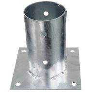 Post support bracket ø81x150mm