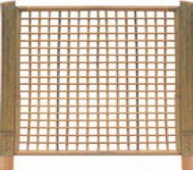 Bamboo fence panel trellis 180x180cm