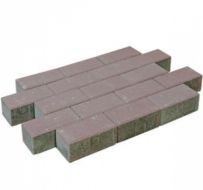 Pflastersteine beton heideviollet 21x10,5x8cm (m2)