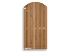 Puerta jardin madera dura 90x180cm