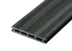 WPC Decking board composite black 400cm (21x145mm)