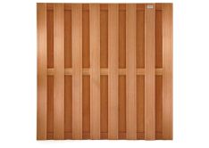 Tuinscherm hardhout recht 180x180cm