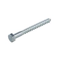 Tirafondo tornillo hexagonal,galvanizado 6x30mm DIN 571