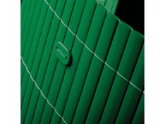 Sichtschutzmatte PVC Bambuszaun Balkonsichtschutz grün 100x500cm
