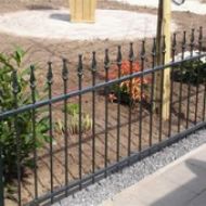 Fence railing Toulon 200x80cm ( per mtr)