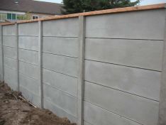 Concrete fence Basic single sided 200x193cm