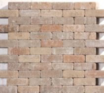 Brick pavers cream 20x5x6cm (m2)