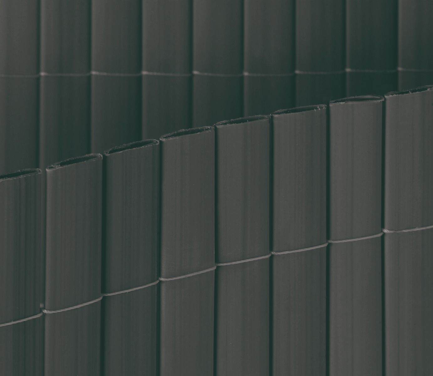 DE BESTE TUINSCHERMEN VAN PVC IN ANTRACIET 150X300CM