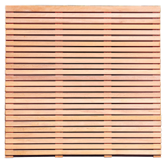 Schutting hardhout lamellen schutting 180x180cm (51pl.)