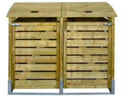 Cobertizo contenedor de basura 155x122x90cm