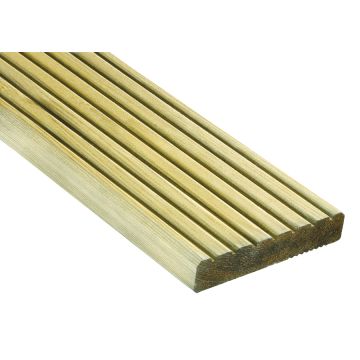 Lame de terrasse pin 400cm (28x145mm)