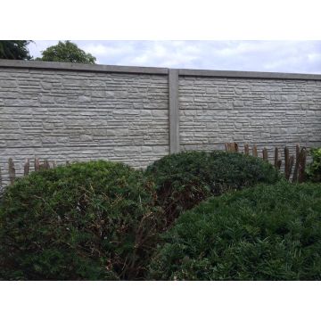 Valla hormigon piedra Mountain 200x231cm doble cara