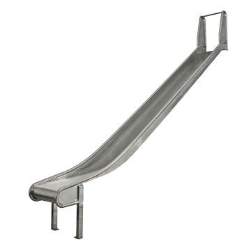 Glijbaan RVS voor speeltoestellen (platformhoogte 100cm)