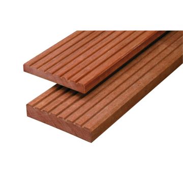 Lame de terrasse bois exotique Massaranduba 425cm (21x145mm)