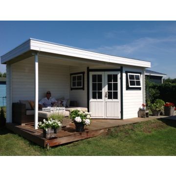 Garden shed Windsor flat roof 500x250cm