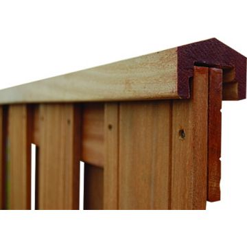 Abdecklatten Holzzaun hartholz 180cm