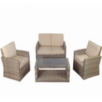 Gartenmöbel loungeset polyrattan