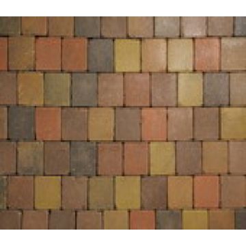 Trommelstenen of koppelstones bruin genuanceerd 10x10x6cm (m2)