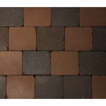 Trommelstenen of koppelstones bruinzwart 21x14x6cm (m2)