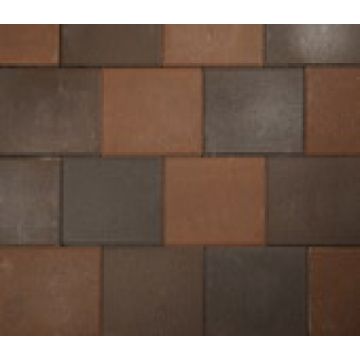 Betonklinkers triplesteen 31x21cm bruinzwart strakke uitvoering
