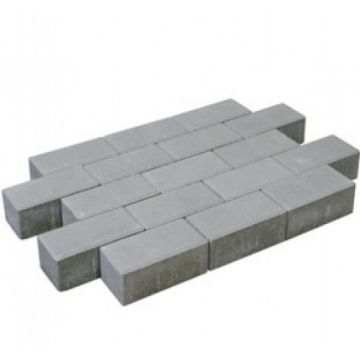 Pflastersteine beton grau 22x10,9x6cm (m2)