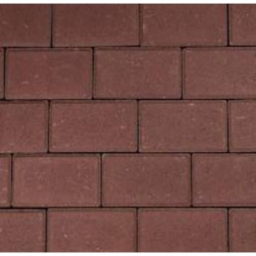 Halve betonklinker heidepaars 11x11cm sierbestrating