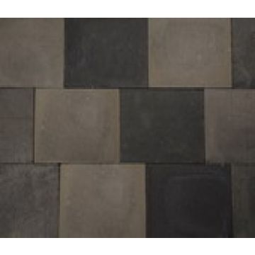 Betonklinker grijszwart 32x21cm straksteen sierbestrating