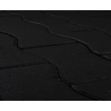 Betonklinker zwaluwstaart 21x14cm zwart