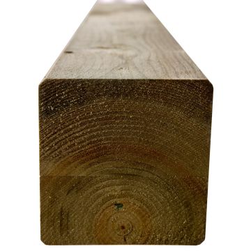 Tuinpalen houten paal grenen 7x7x210cm