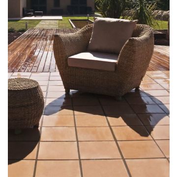 Terracotta tegels terrastegel Montserrat beige 28x28cm (m2)