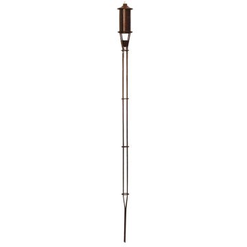 Tuinfakkel fakkel tuin staal bruin 150cm